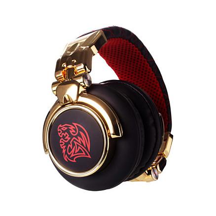 Kufje me kabllo Tt eSPORTS DRACCO Signature, Gaming, 50 mm, 3.5 mm, 10–22000 Hz, 1.5 m - Zezë/Ari/E kuqe - 3