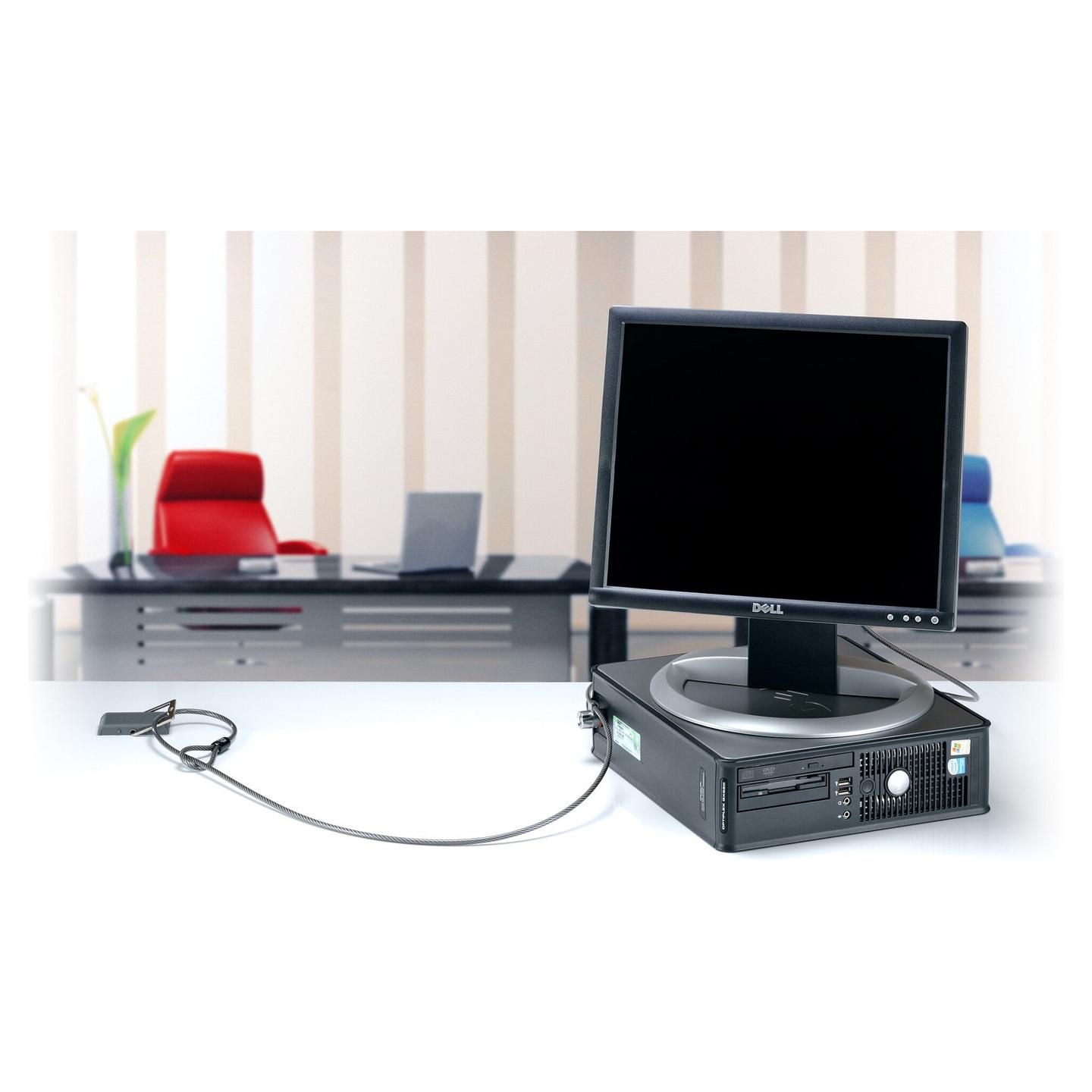 Aksesor për Siguri Kensington K64613WW / Desk Mount Cable Anchor / Kensington Security Slot - Argjend - 2