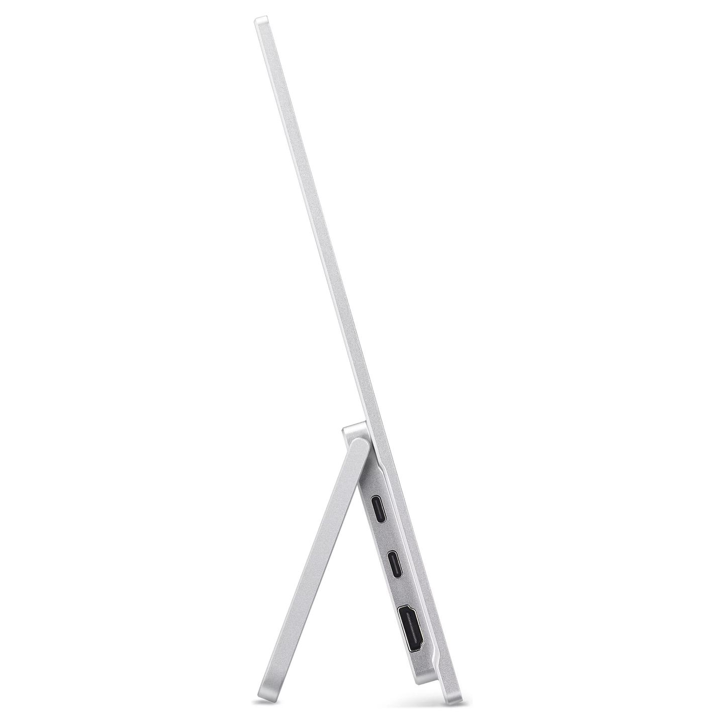 Monitor Acer ProDesigner PE160WUT / 16" / WQXGA+ OLED / 120 Hz / 1 ms / HDMI 2.1 + 2x USB-C - Argjend - 4