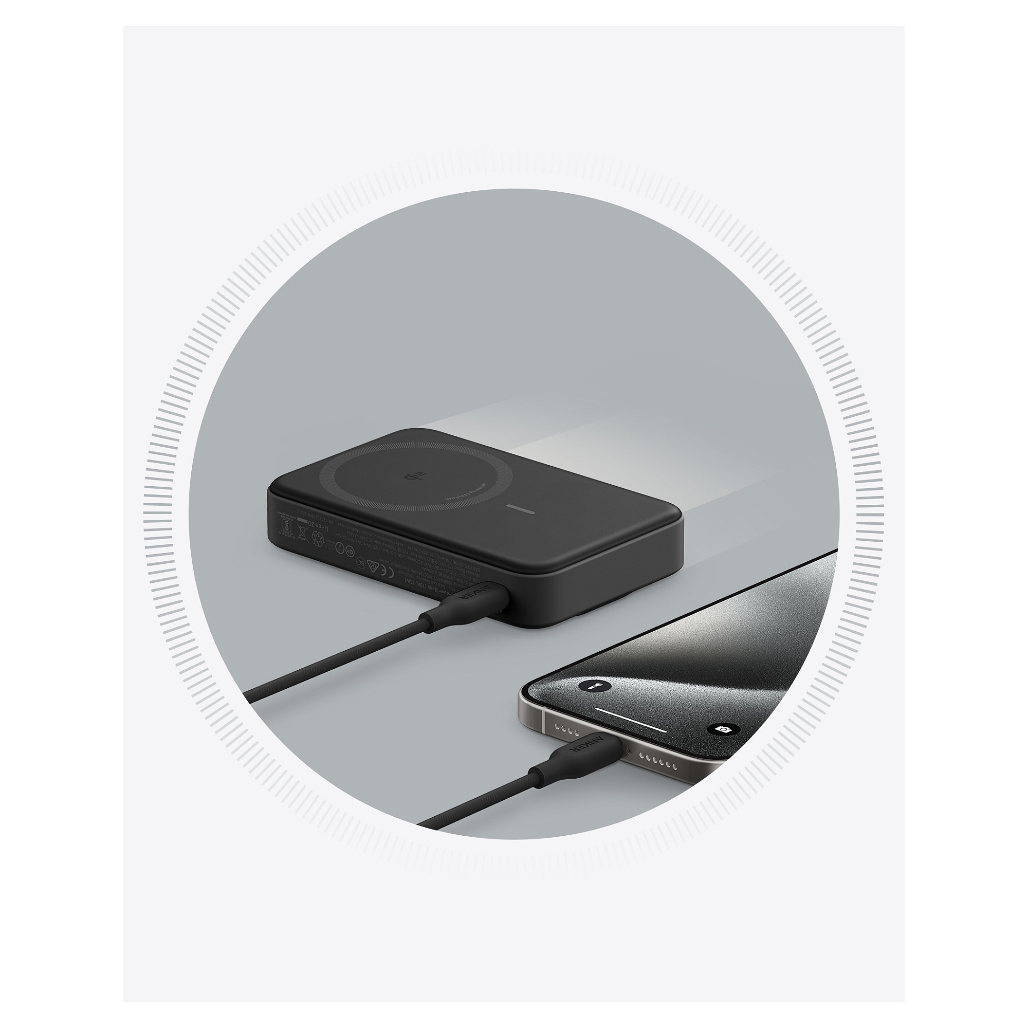 Powerbank Anker 633 MagGo Wireless Magnetic 10.000mAh / 15W – Zezë - 22