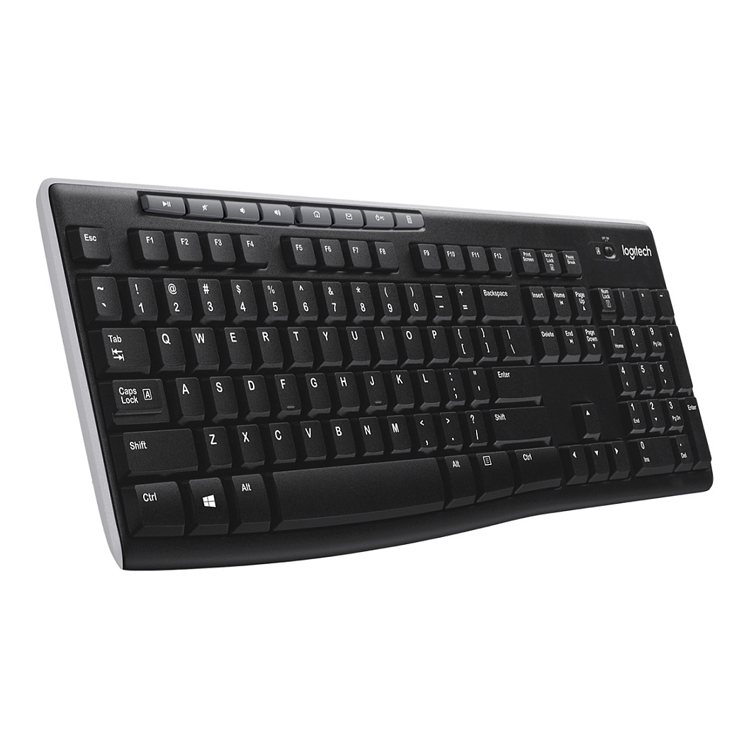 Tastierë pa kabllo Logitech Wireless Keyboard K270 / QWERTZ / RF Wireless - Zezë - 2