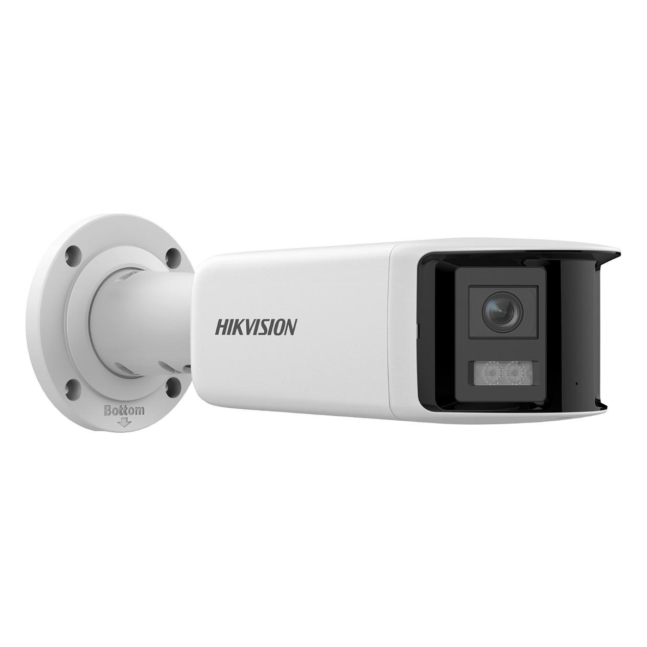 Kamerë Sigurie IP CCTV Hikvision DS-2CD2T46G2P-ISU/SL, 4MP, 2 x 2.8mm, 180°, AcuSense, DarkFighter, WDR 120 dB, PoE - Bardhë - 3
