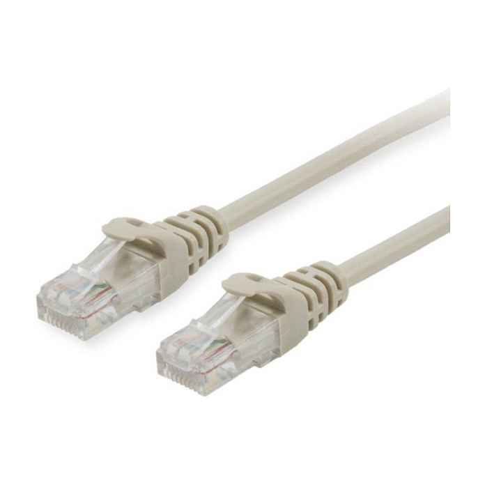 Kabllo për Rrjet Equip 625411 / Cat 6 / U/UTP / RJ-45 / 250 MHz / 2m - Bezhe