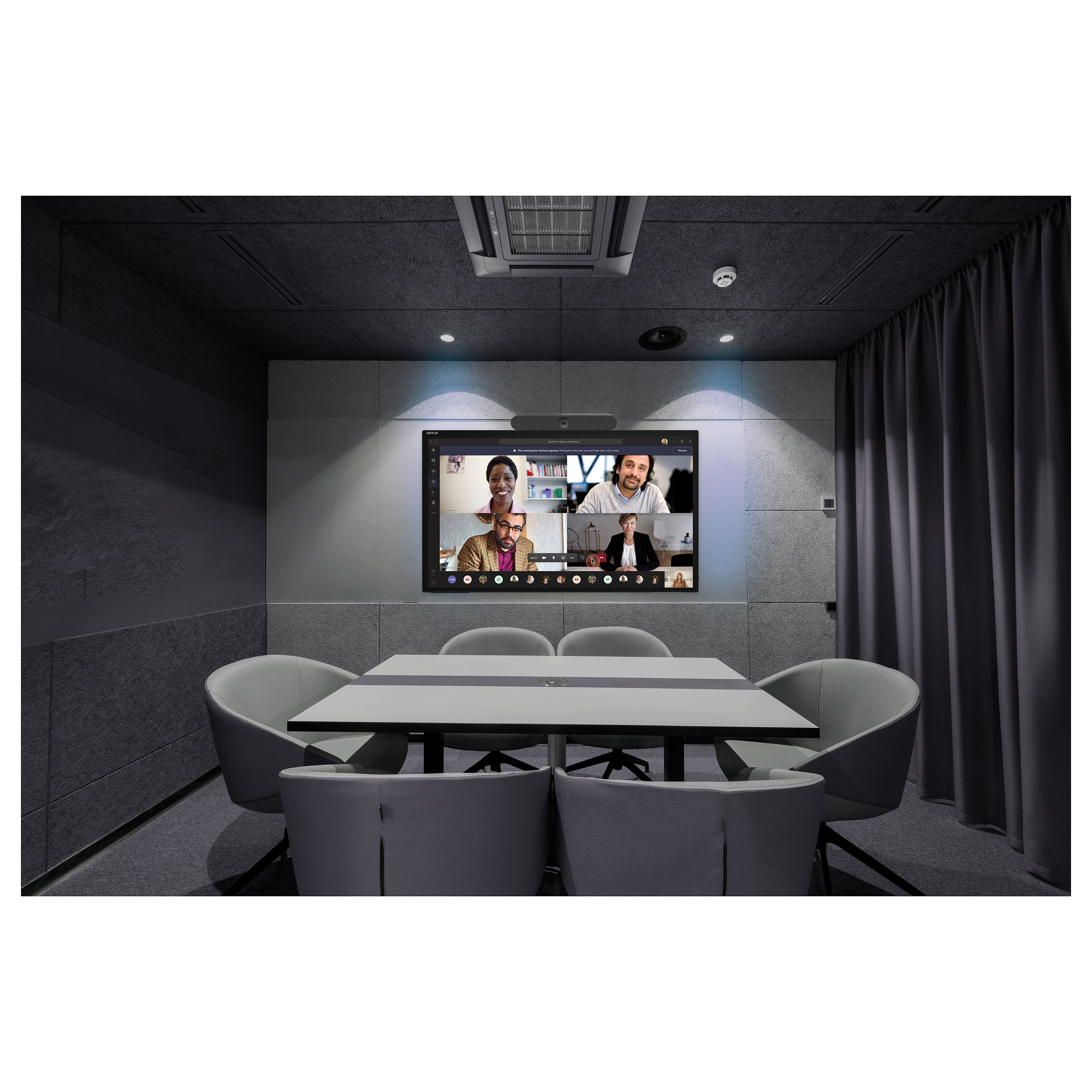 Ekran interaktiv AVOCOR H Series AVH-8620 / 86" (216 cm) / 3840x2160 / DP / HDMI / USB / Touch - 3