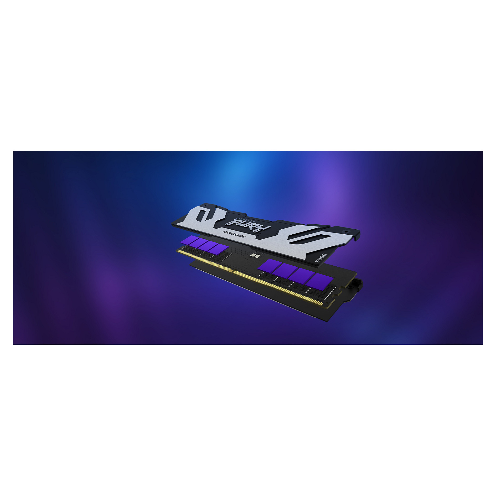 RAM Memorie DDR5 Kingston FURY Renegade / 48GB / UDIMM / 6400MHz / CL32 / 288-pin - 12