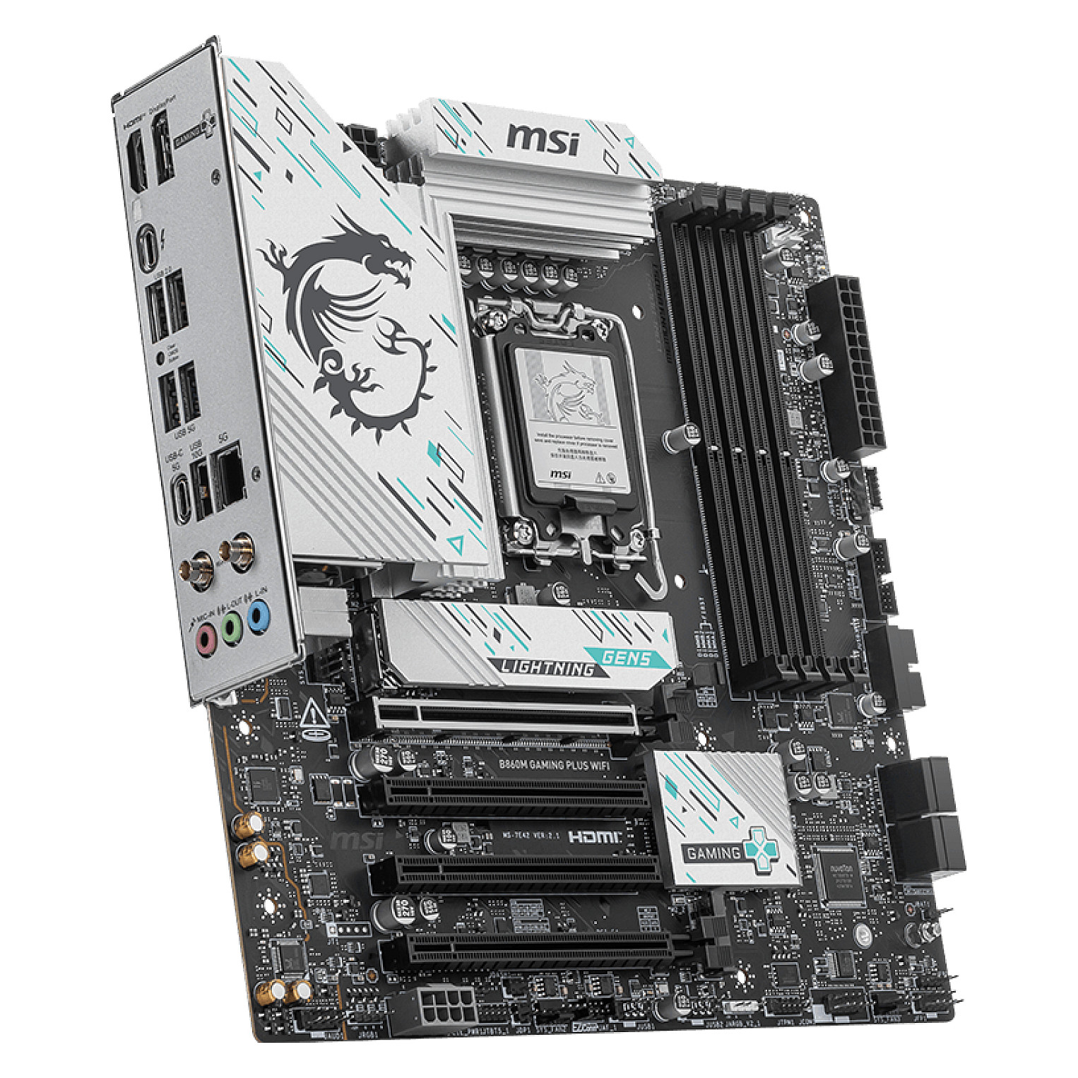 Pllakë amë Intel LGA1851 MSI B860M GAMING PLUS WIFI - 4