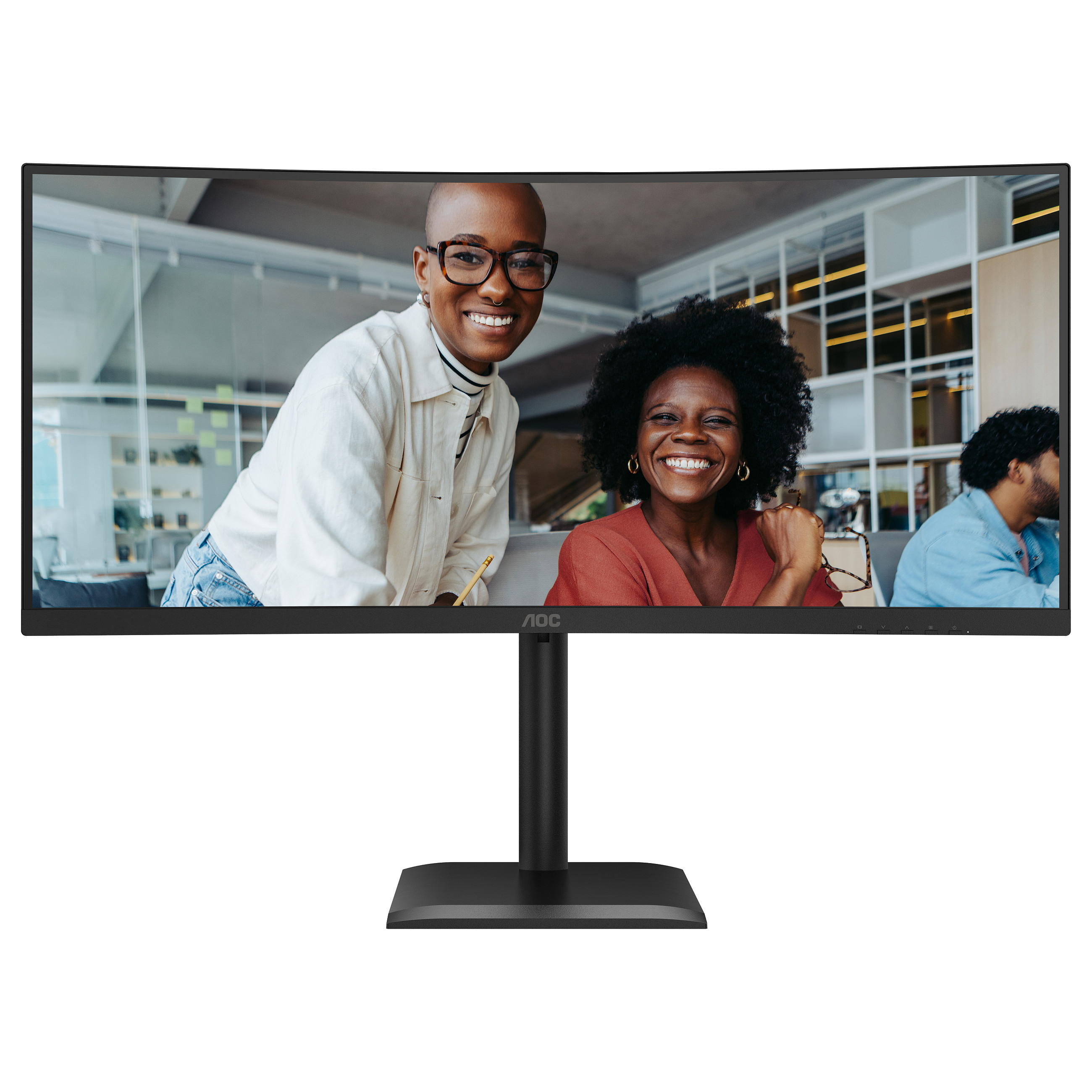 Monitor AOC CU34E4CV / 34" / UltraWide Quad HD VA LCD / 120 Hz / 4ms / USB + USB-C + HDMI + DP / Curved - Zezë - 5