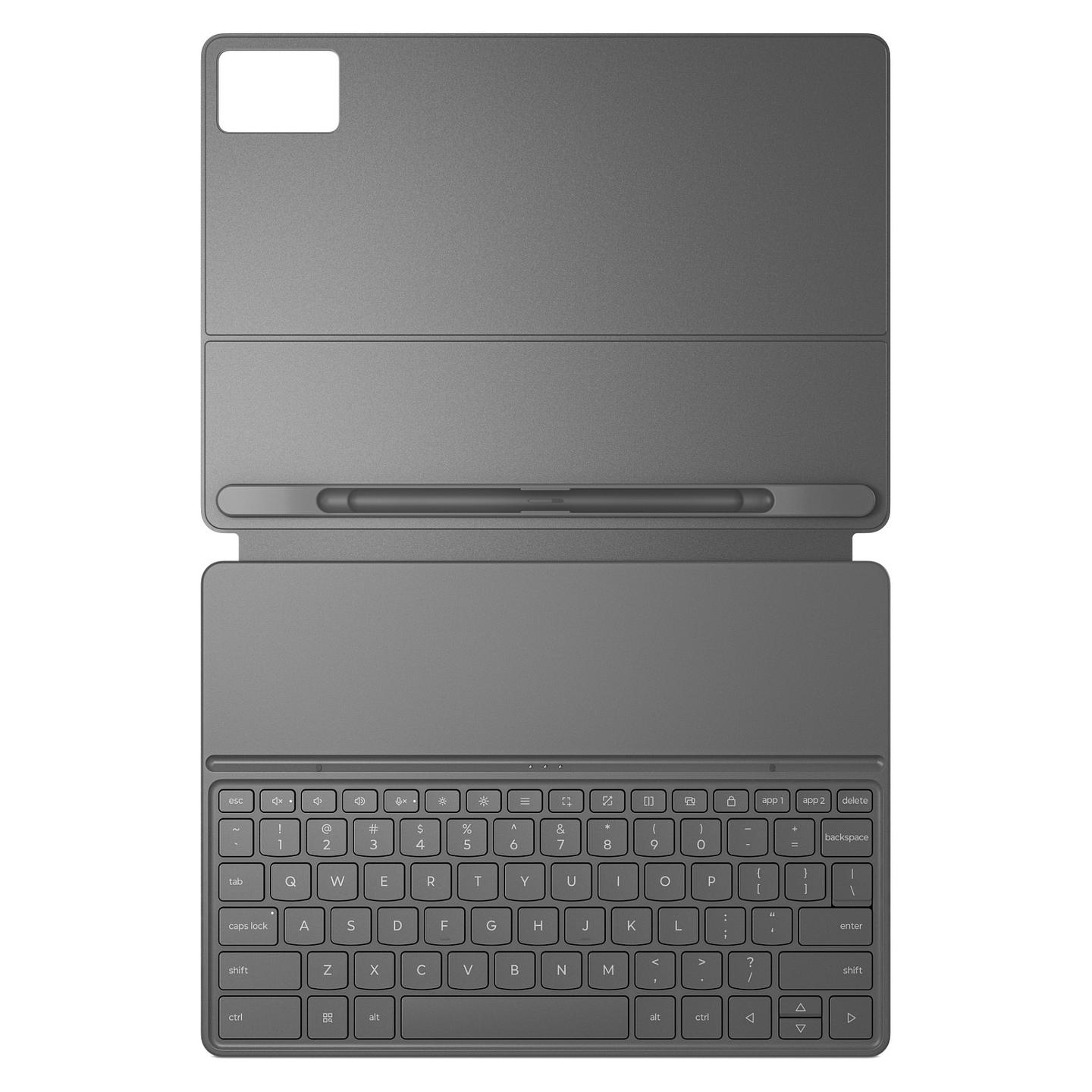 Lenovo Tastierë Folio ZG38C07508, për Idea Tab Plus, Pogo Pin, Luna Grey - Gri - 2