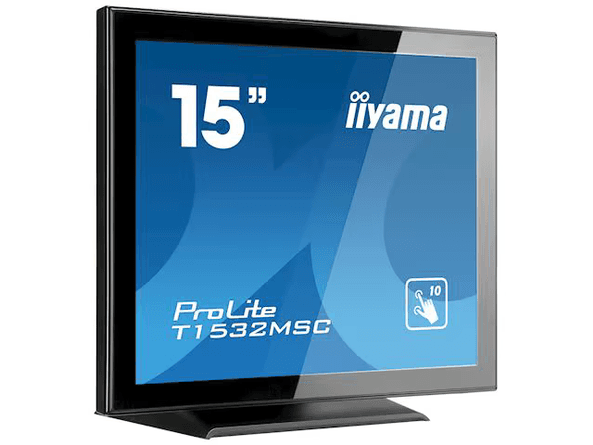 Monitor Iiyama ProLite T1532MSC-B5AG / 15″ / XGA TN Touch / 60 Hz / 8 ms / HDMI + DisplayPort + VGA - Zezë