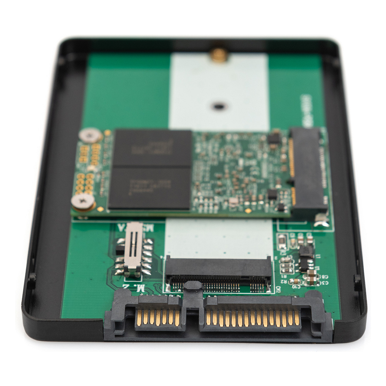 Këllëf për Disqe DIGITUS 2.5" SATA Drive Adapter / for M.2 or mSATA SSD - 11