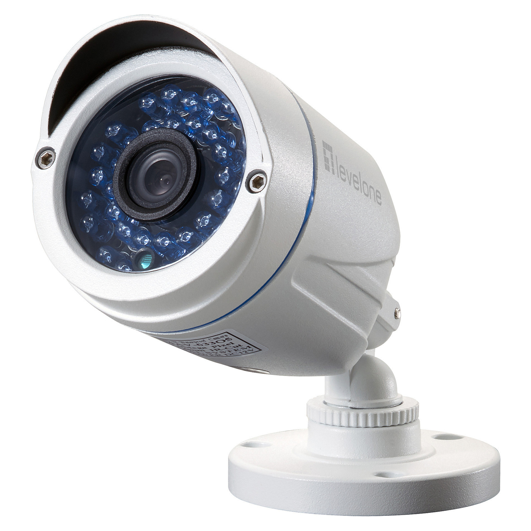 Kit për Kamera Sigurie Analog HD CCTV LevelOne DSK-8001 / 4x Kamera / DVR 8 Kanale / 2MP / BNC / IR 30m / IP66 - 5