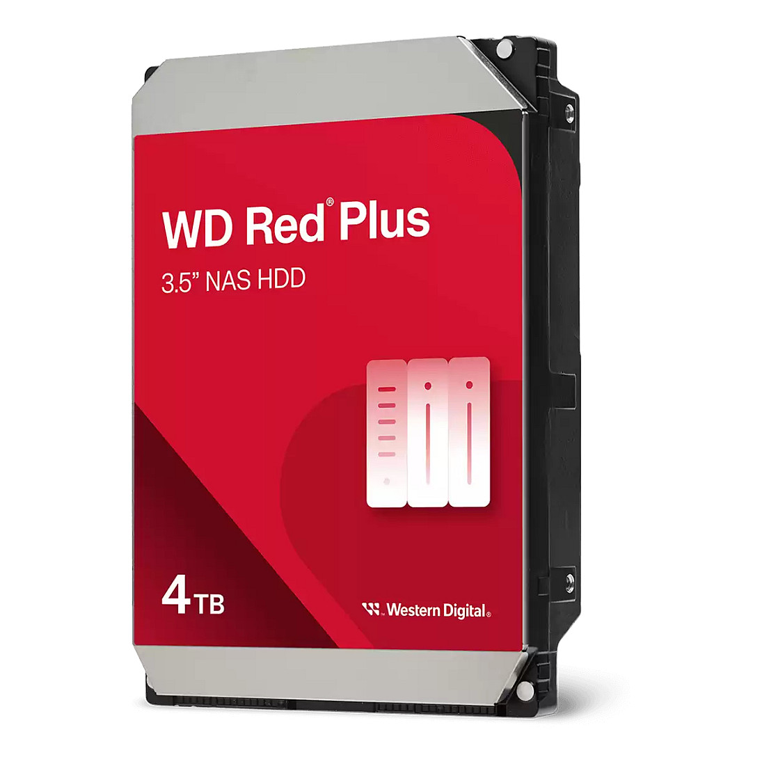 HDD të Brendshëm WD Red Plus NAS -WD40EFZZ / 3.5″ / 4TB / 5400 RPM / 128MB Cache - 1