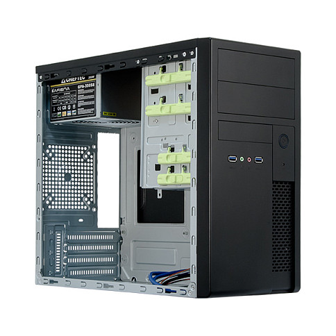 Kasë Mini Chieftec Mesh Serie XT-01B-350GPB / 350W - Zezë - 6