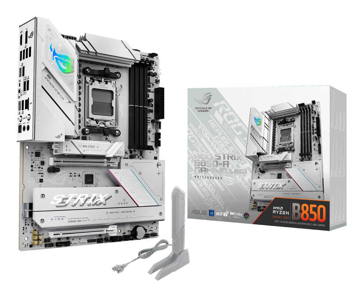 Pllakë Amë AMD Asus ROG STRIX B850-A GAMING WIFI / 90MB1J50-M0EAY0 – Bardhë - 1