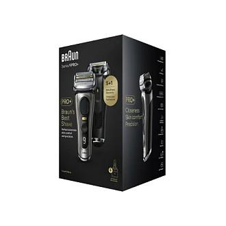 Makinë e rrojës Braun Series 9 Pro+ 9565cc / Wet & Dry / 5 Elemente ProShave / ProTrimmer / 60 Min – Argjend - 8