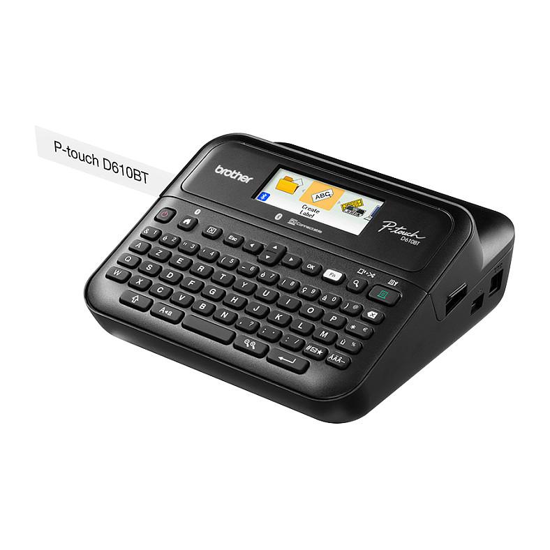 Printer Termal Brother PT-D610BTVP / P-touch / 180 DPI / 24mm / 30 mm/sec / USB + Bluetooth /  - Zezë - 10