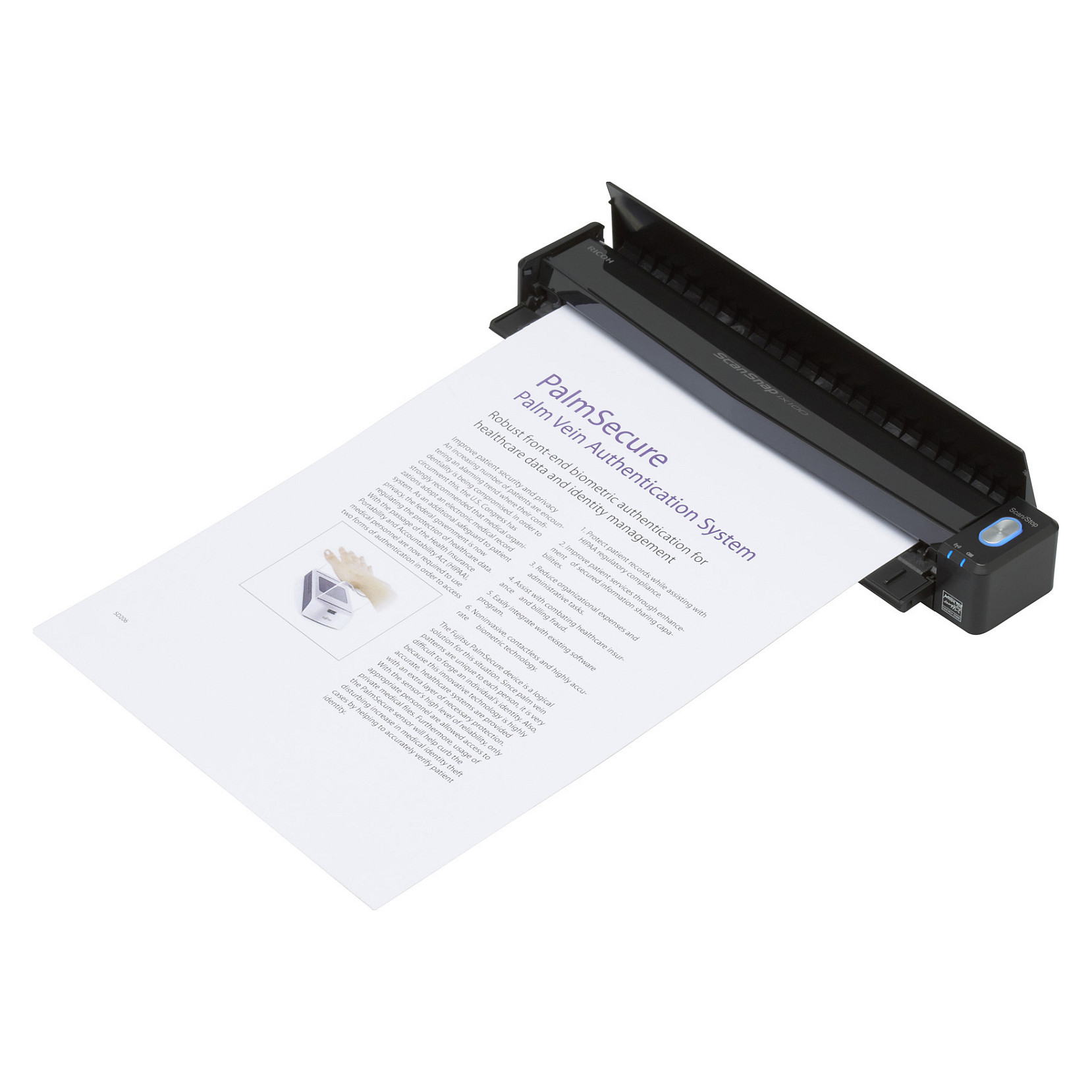 Skaner Ricoh ScanSnap iX100 / Mobile Document Scanner - Zezë - 3