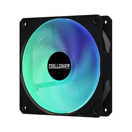 Ftohës për procesor ASRock Challenger 360 Digital / 360mm / AIO / ARGB / LCD - Zezë - 8