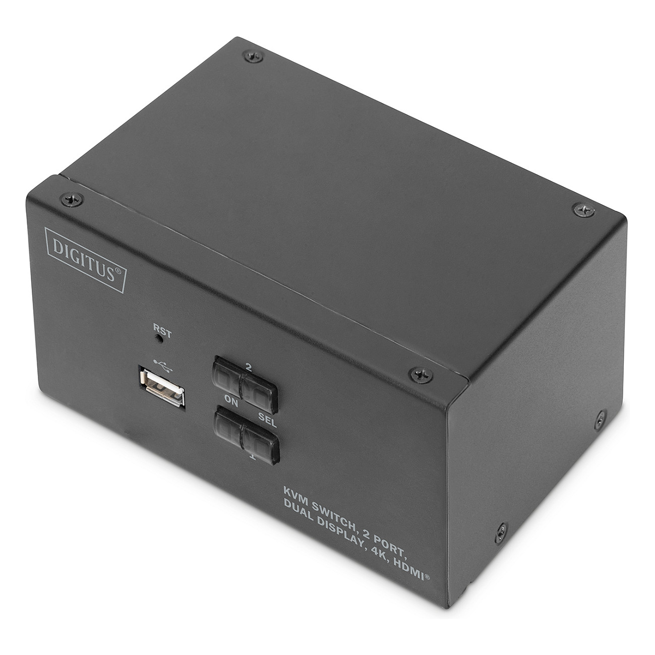 DIGITUS KVM Switch DS-12860 / 2-Port - 1