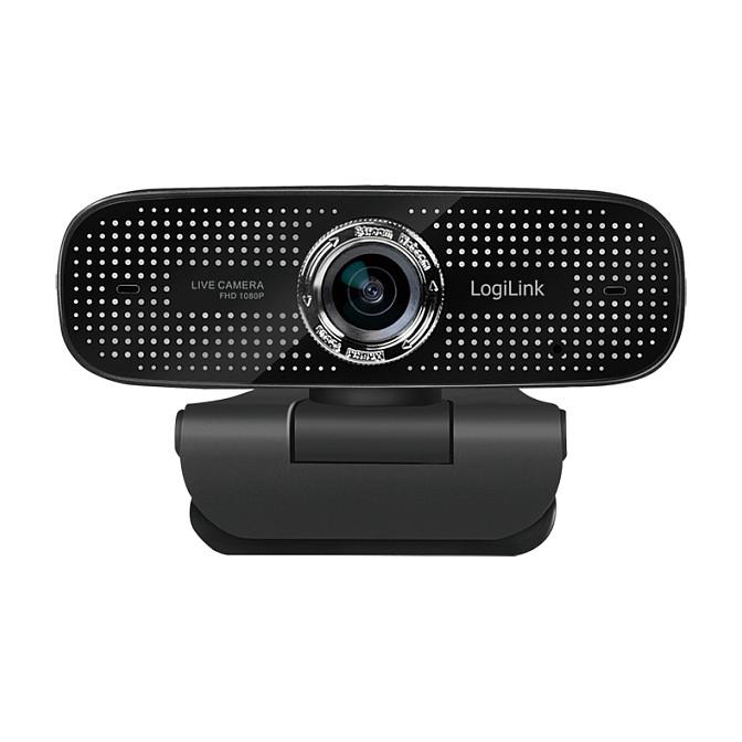 Webcam LogiLink UA0378 / Full HD 1080p / 100° / 2 Mikrofona / USB 2.0 - Zezë - 2