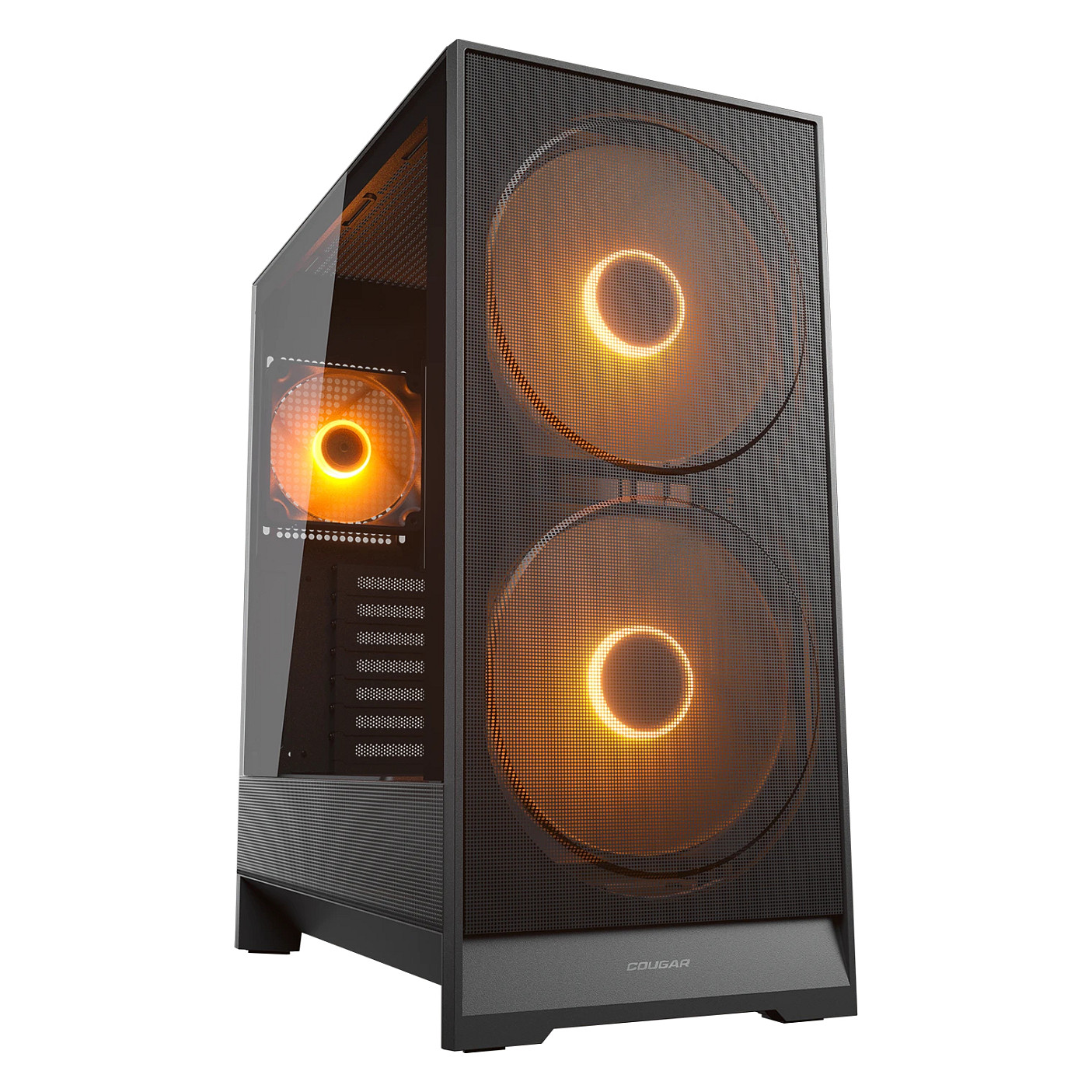 Kasë Midi COUGAR Airface 180 ARGB - Zezë - 1