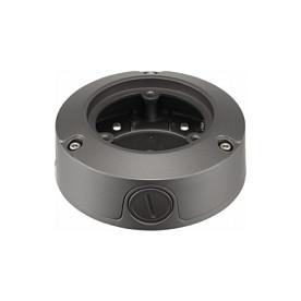 Kuti Lidhëse për Kamera Sigurie Hanwha Wisenet SBO-100B1, Ø125.6 mm, 45 mm, Aluminium - Zezë