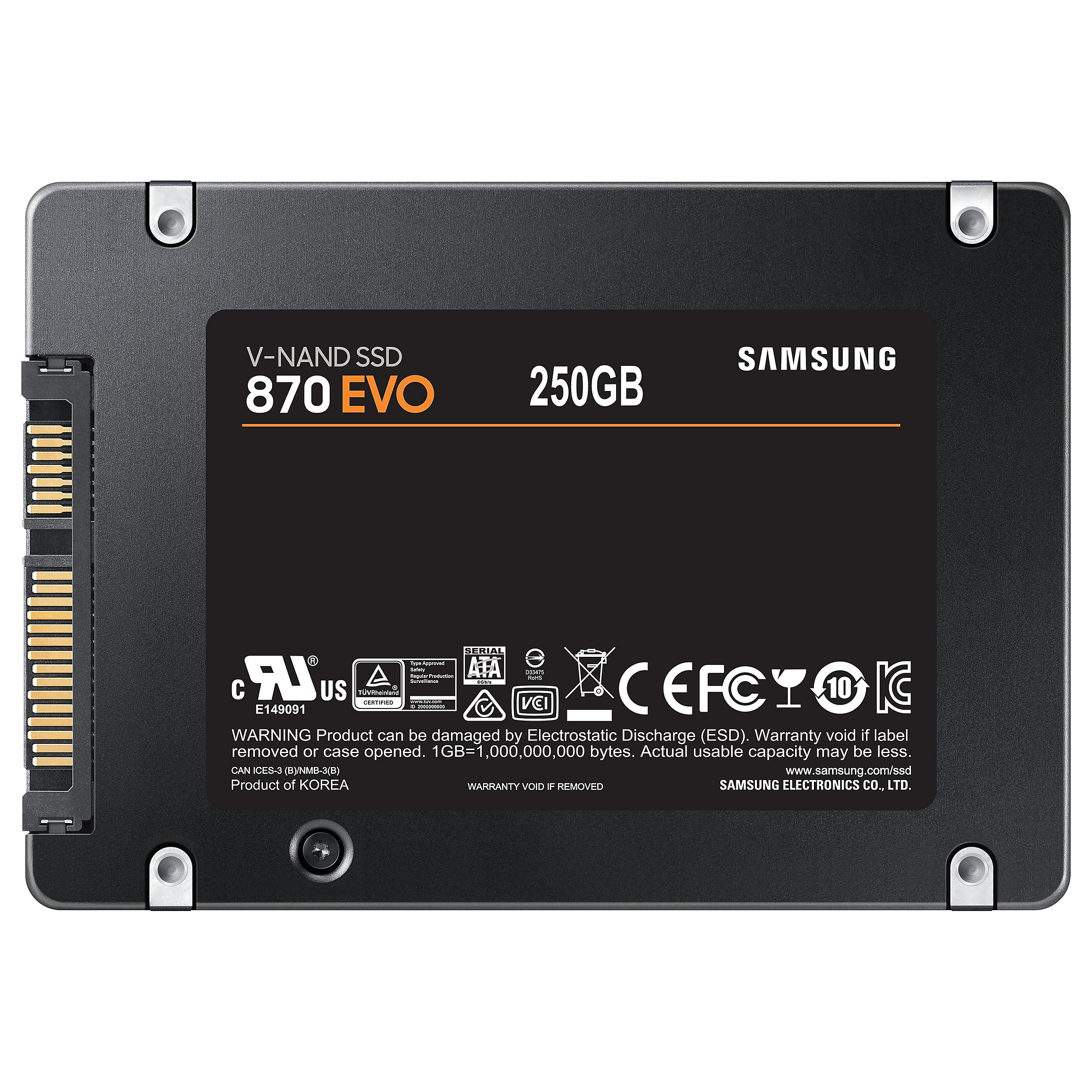 SSD të Brendshëm 2.5" 250GB Samsung 870 EVO retail - 1