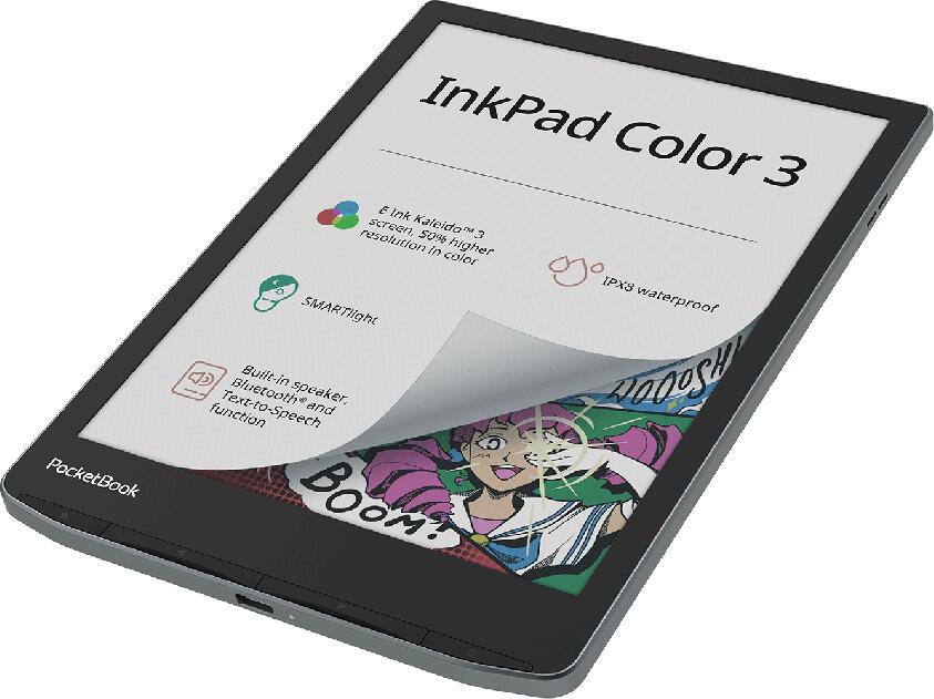 E-book PocketBook InkPad Color 3 / PB743K3-1-WW-B / 7.8" / 32GB - Gri - 3