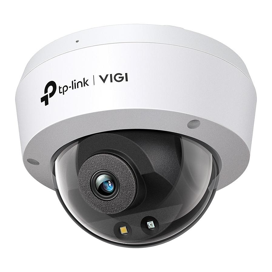 TP-Link VIGI C240, Kamera IP Dome, 4MP, 2.8mm, Full-Color 24/7, PoE, IP67, IK10 – Bardhë/Zezë - 1