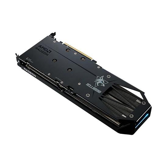 Kartelë Grafike PowerColor Hellhound AMD Radeon RX 9060 XT, 16GB GDDR6, 128-bit, PCIe 5.0 x16, 2xDP 2.1a, HDMI 2.1b - Zezë - 4