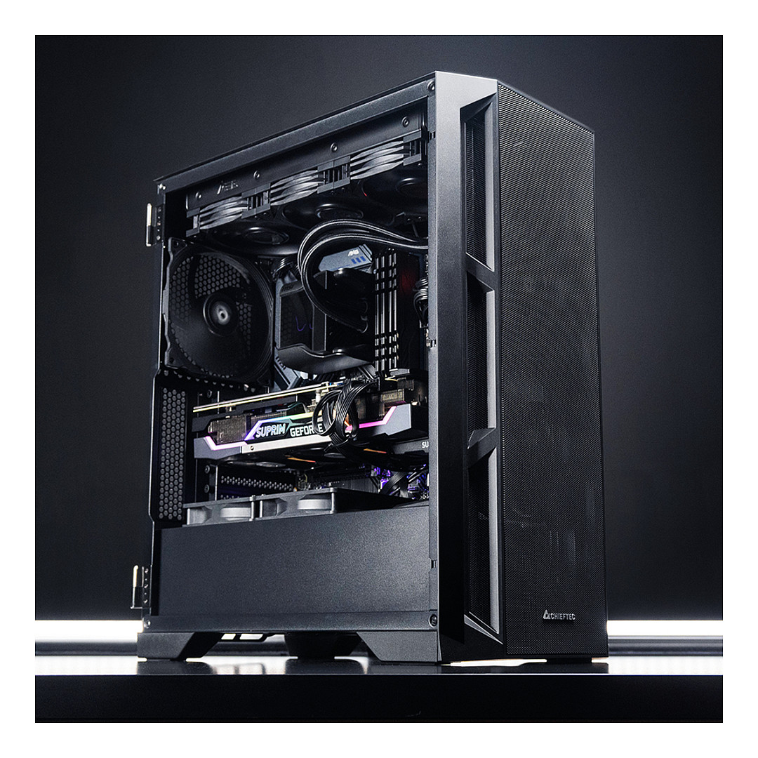 Kasë Midi Tower Chieftec APEX Series GA-01B-M-OP – Zezë - 10