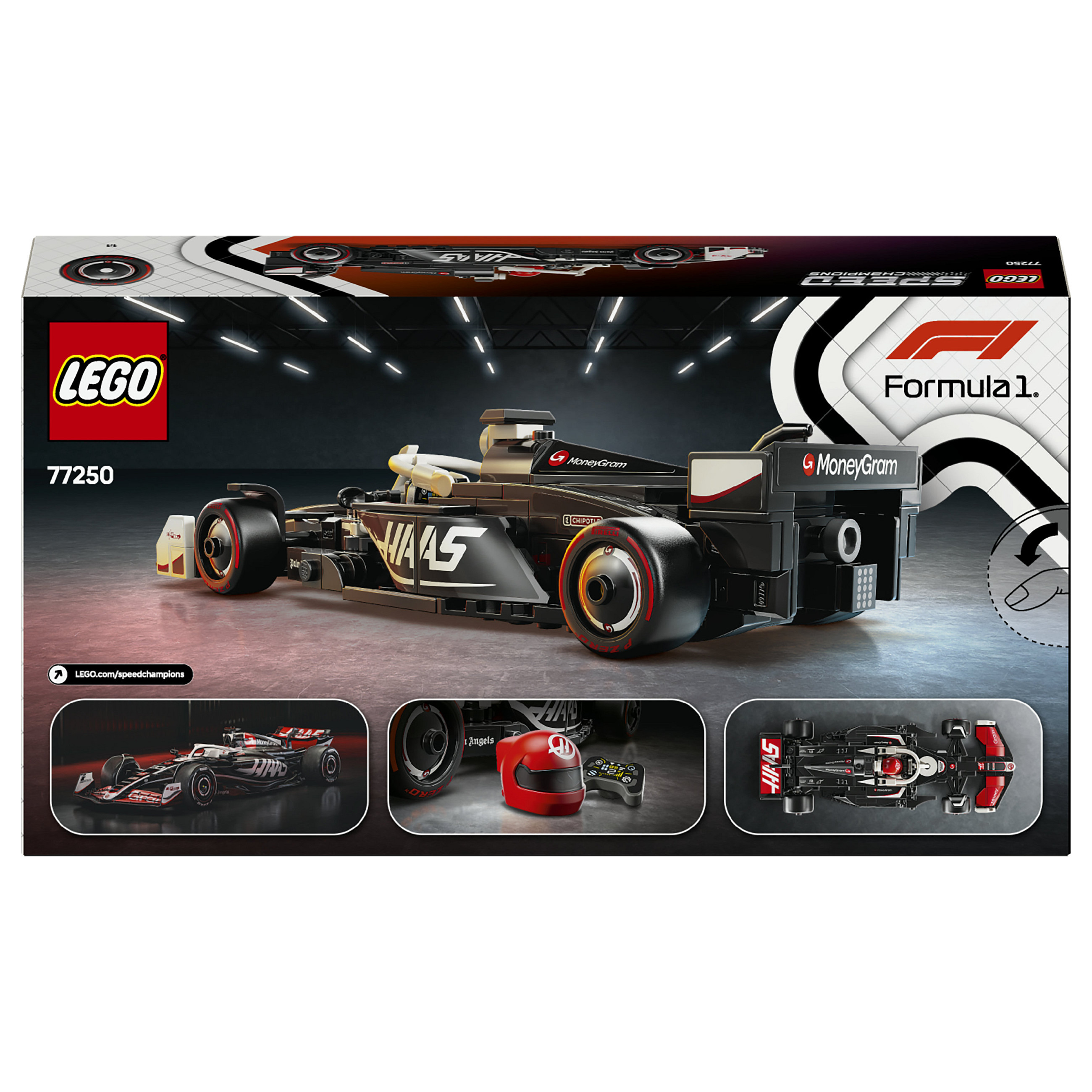 LEGO Speed Champions MoneyGram Haas F1 Team VF-24 Racing Car 77250 - 13