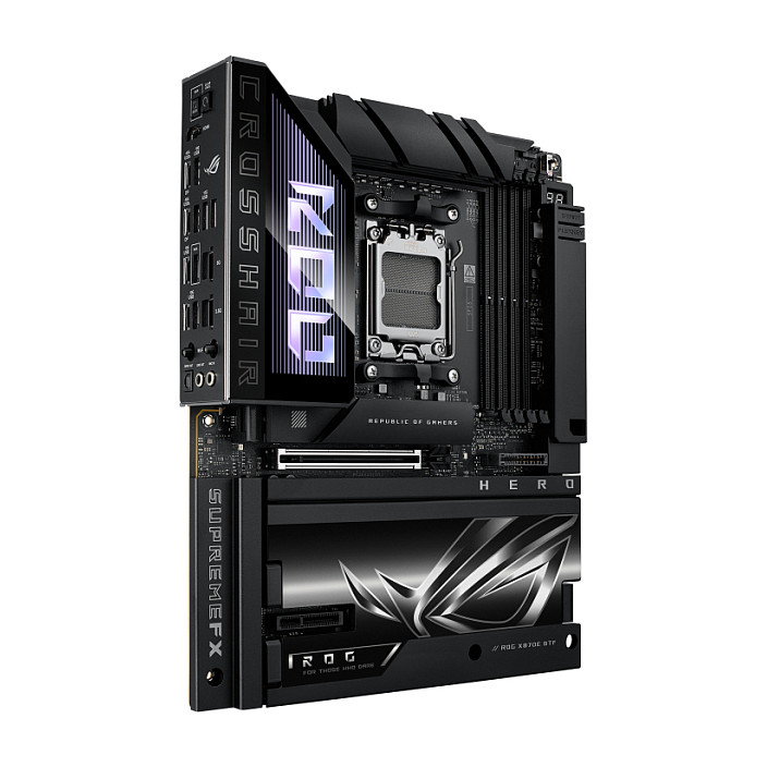 Pllakë Amë AMD AM5 ASUS ROG CROSSHAIR X870E HERO BTF / DDR5 / HDMI - 2