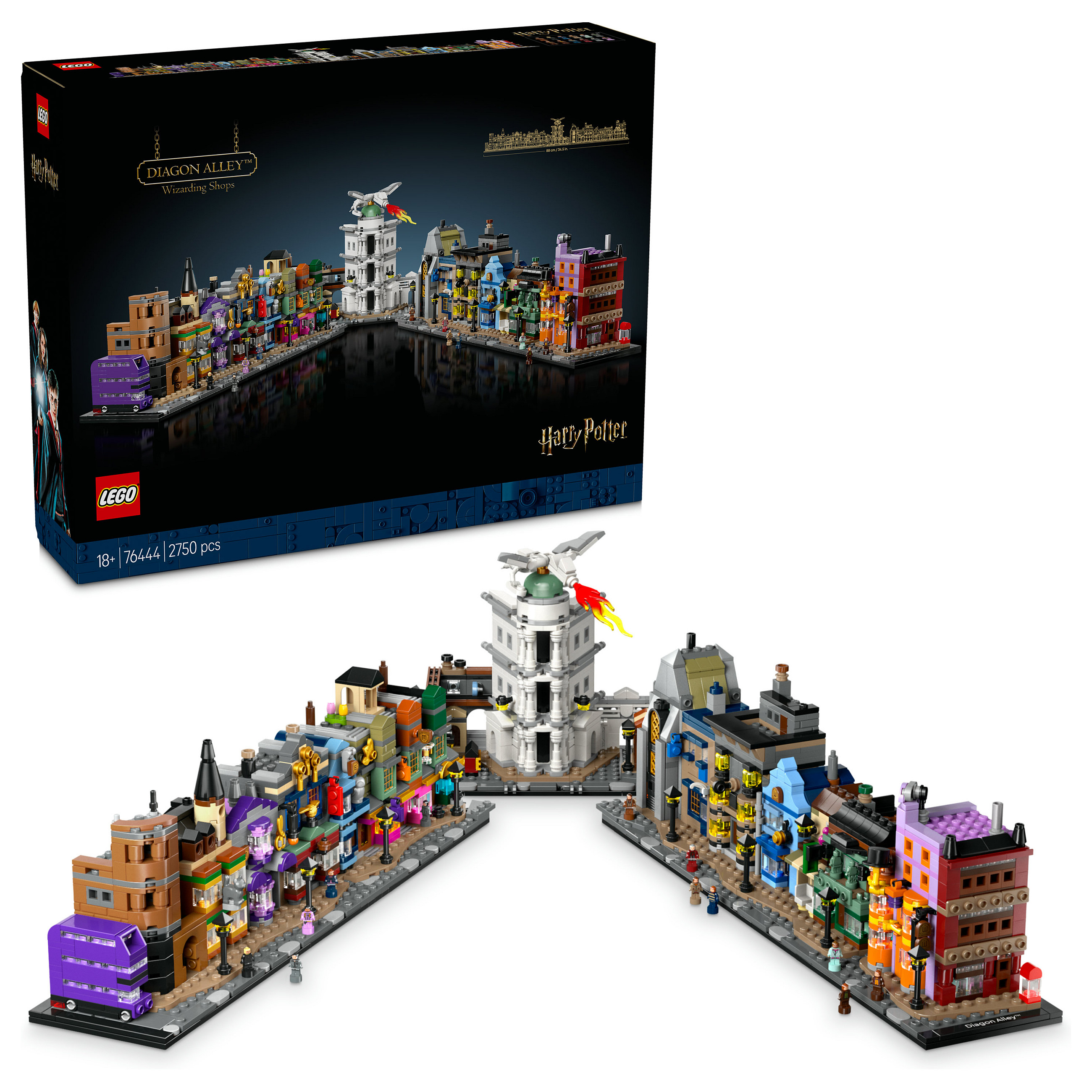 LEGO Harry Potter The Magical Shops of Diagon Alley 76444 - 11
