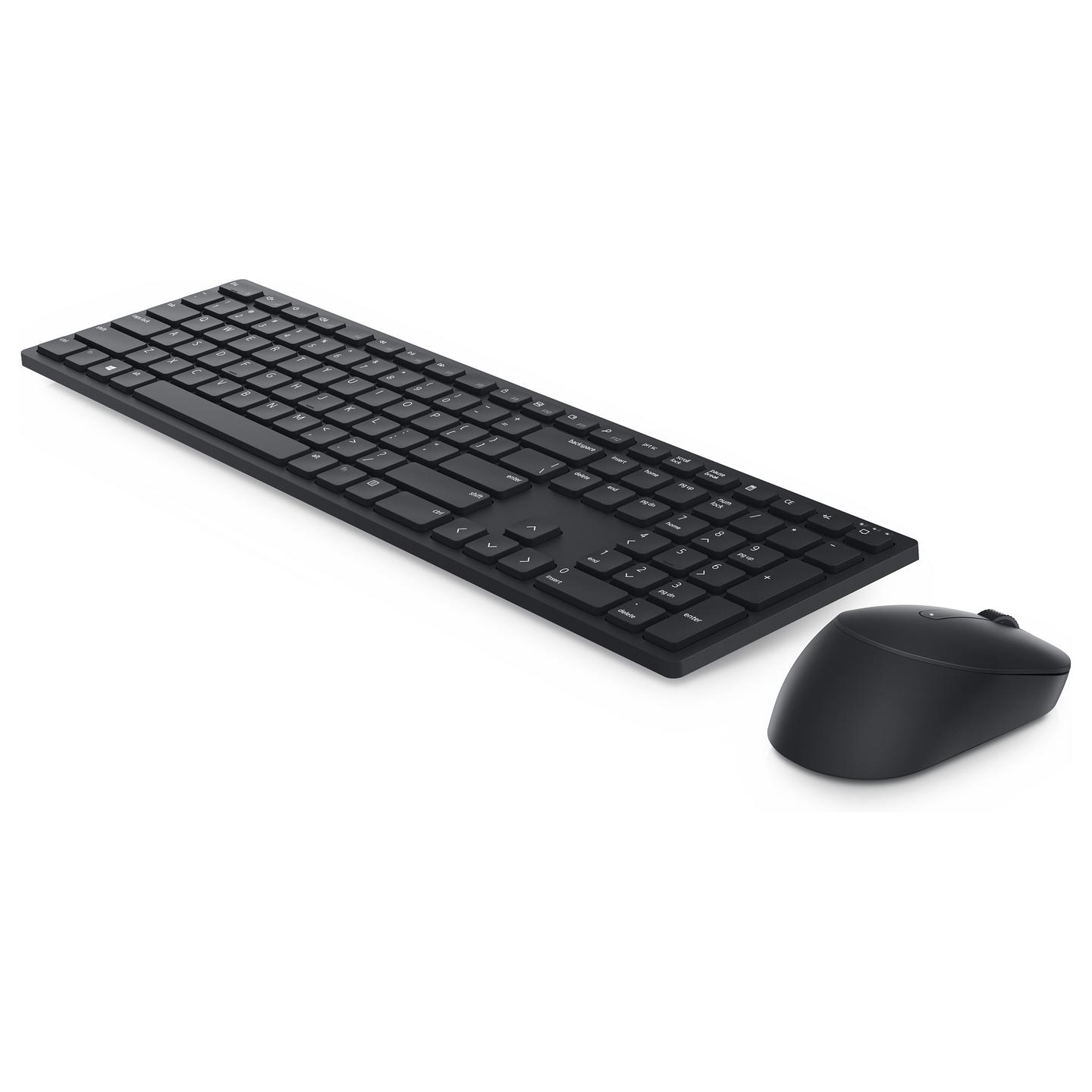 Combo (Tastierë & Maus) Dell Pro KM5221W, Full Size, QWERTY US International, 2.4 GHz, 12 Hotkeys - Zezë - 2