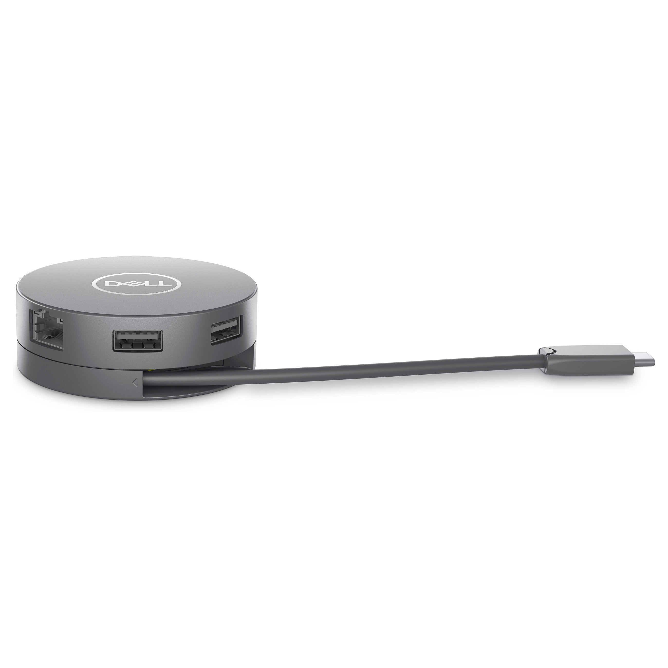 Docking Station Dell DA305 Mobile Adapter / 1xUSB‑C / 2×USB-A / 1xHDMI / 1xDisplayPort / LAN - Argjend - 6