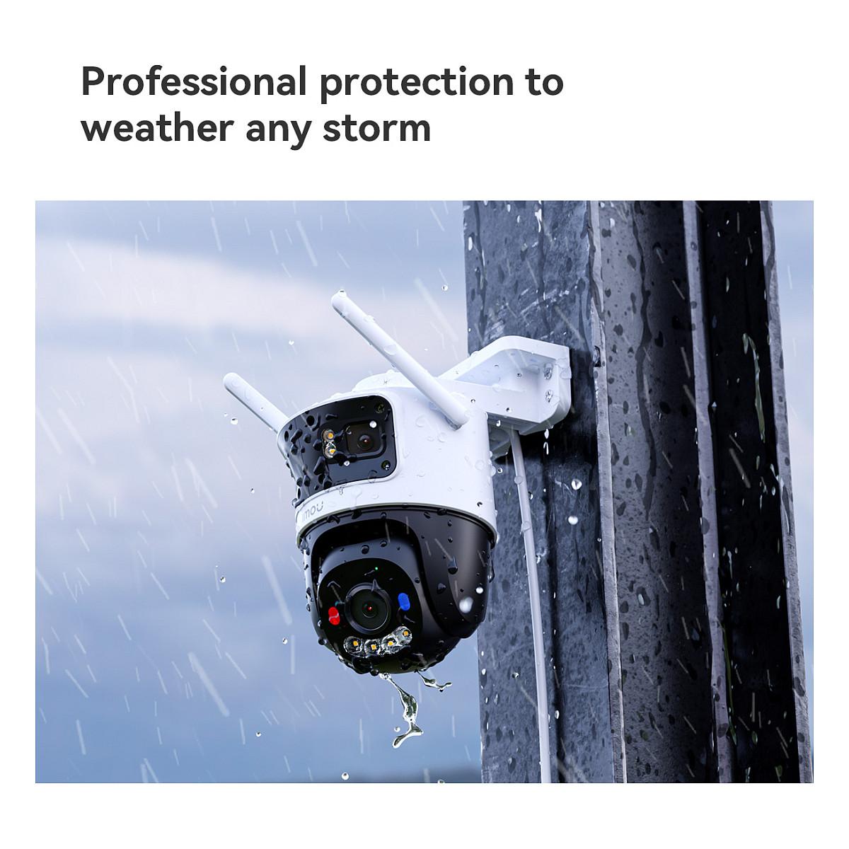 Kamerë Sigurie IP CCTV Imou Cruiser Triple, 11MP, 3.6mm + 6mm, Wi-Fi 6, PT, Night Vision 30m - Bardhë - 22