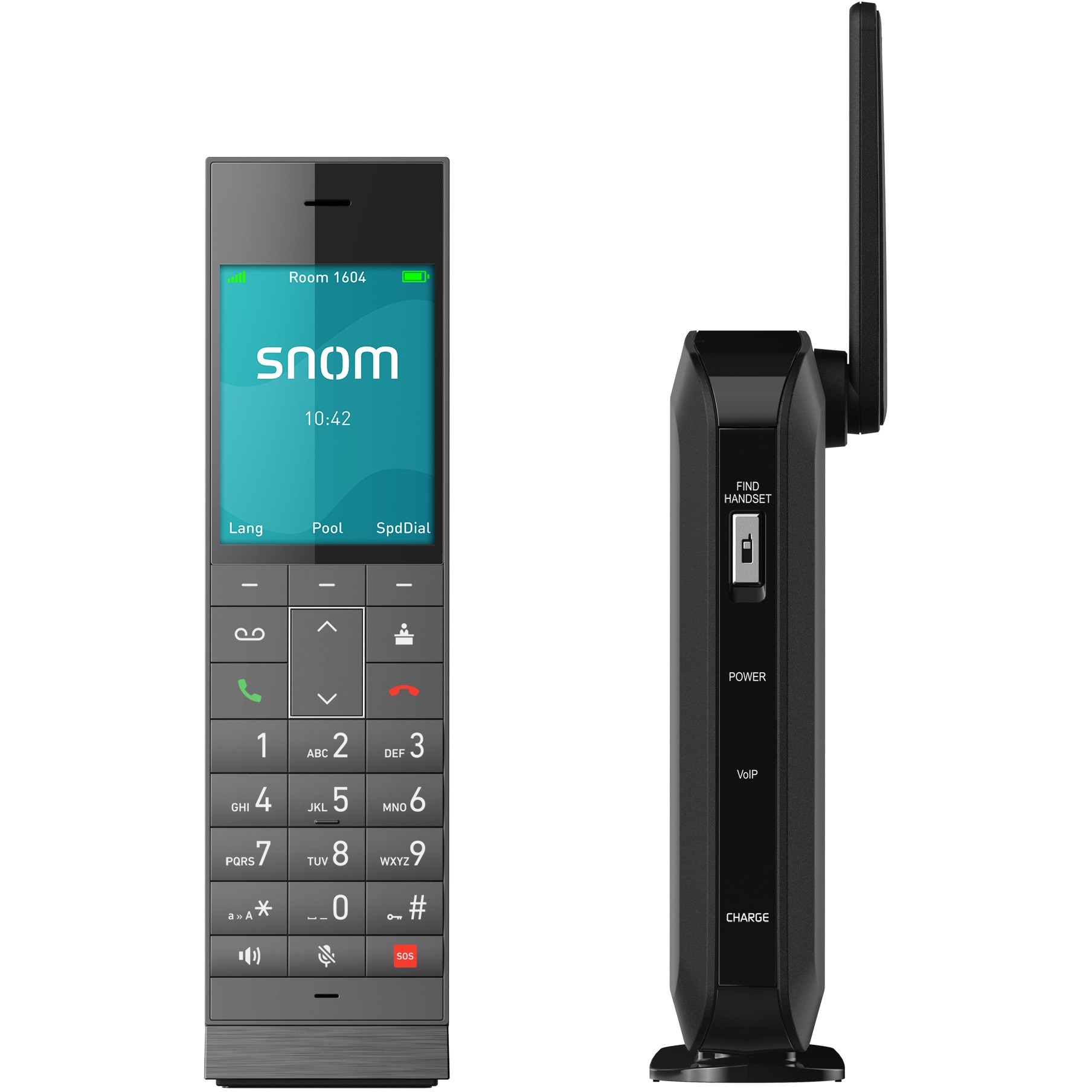 VoIP Snom DECT HM201 Hoteltelefon - 1