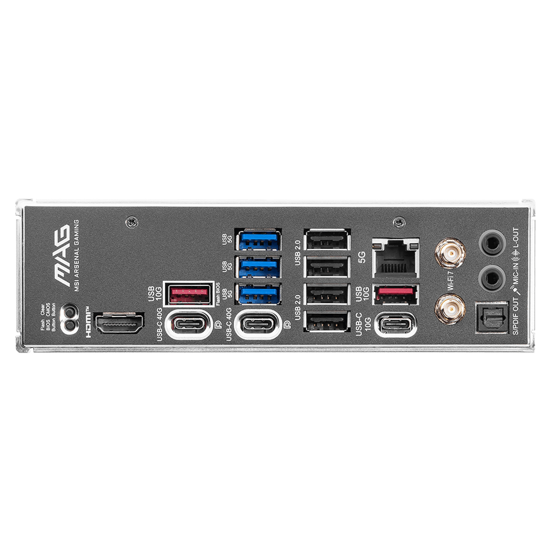 Pllakë Amë MSI MAG X870E TOMAHAWK WIFI / AMD AM5 / X870E / DDR5 / ATX / Wi-Fi 7 / 5GbE LAN - 5