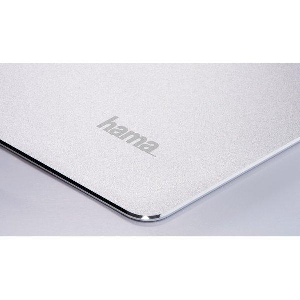 Mauspad Hama Aluminium / 00054781 / 220 × 180 mm / Material Alumini / Bazë kundër rrëshqitjes – Argjend - 2