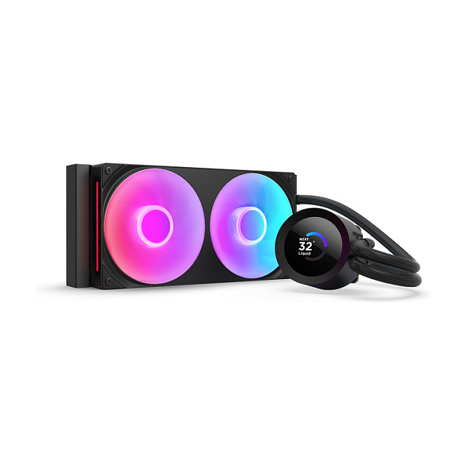 Ftohës për Procesor NZXT Kraken Plus RGB 240 / 240mm / AIO / RGB / LCD - Zezë