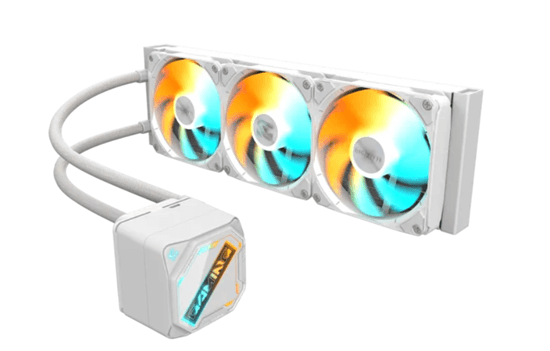 Ftohës për Procesor Gigabyte GAMING 360 / 360mm / 3x120mm ARGB / 300W TDP - Bardhë