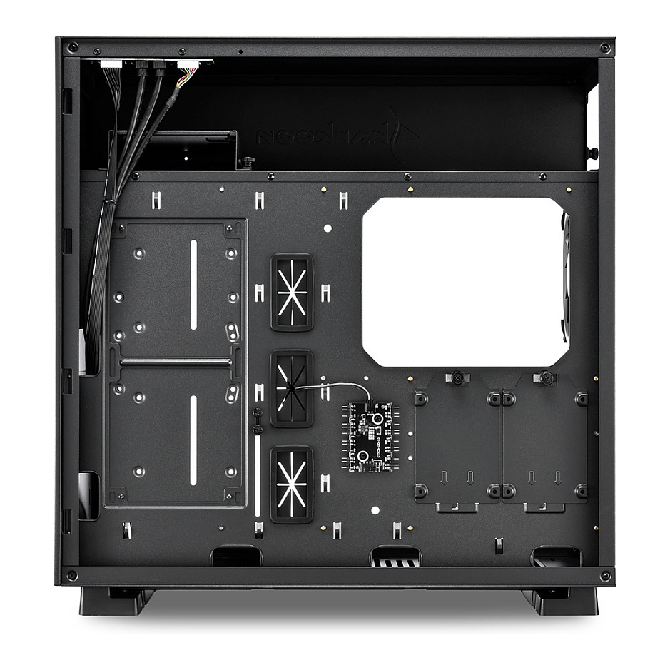 Kasë Sharkoon Pure Steel ARGB ATX/E-ATX 1xGlas – Zezë - 5