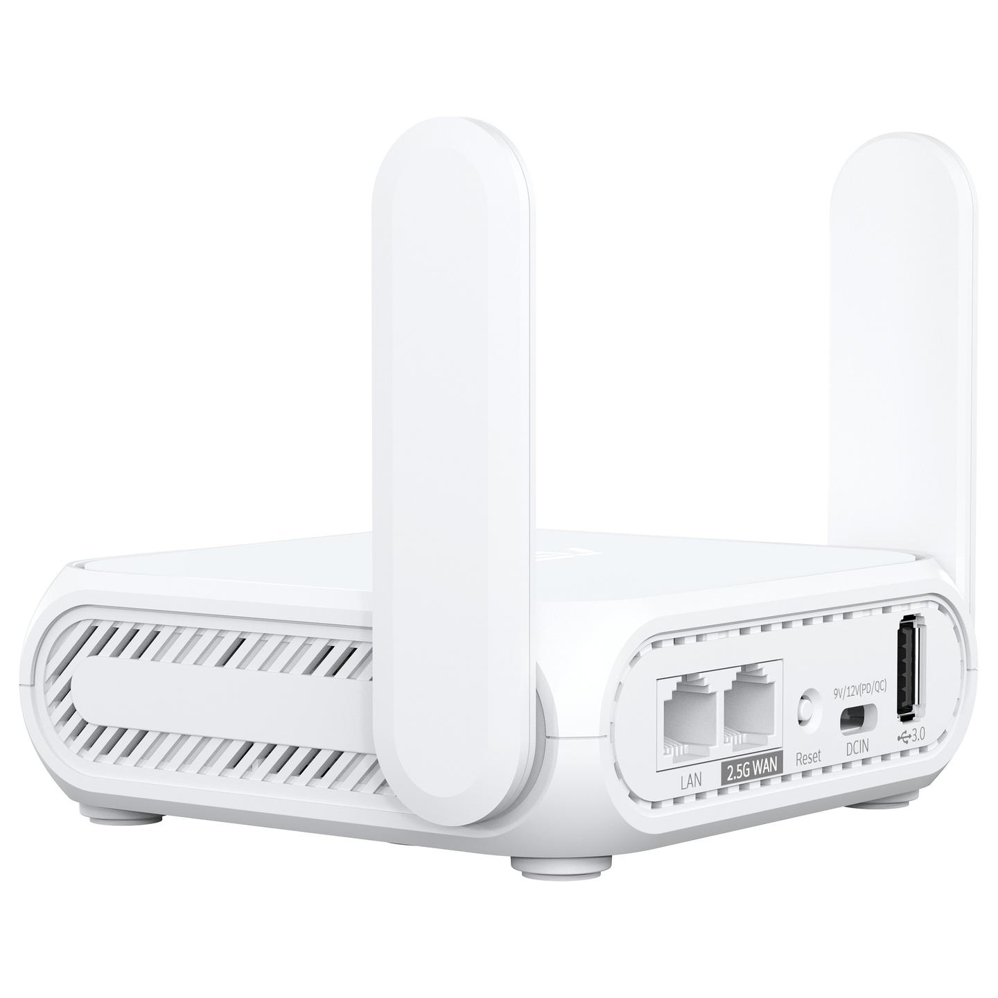 Ruter ASUS RT-BE58 Go, Wi-Fi 7 BE3600, Dual-Band, 1× 2.5GbE WAN + 1× Gigabit LAN – Bardhë - 9