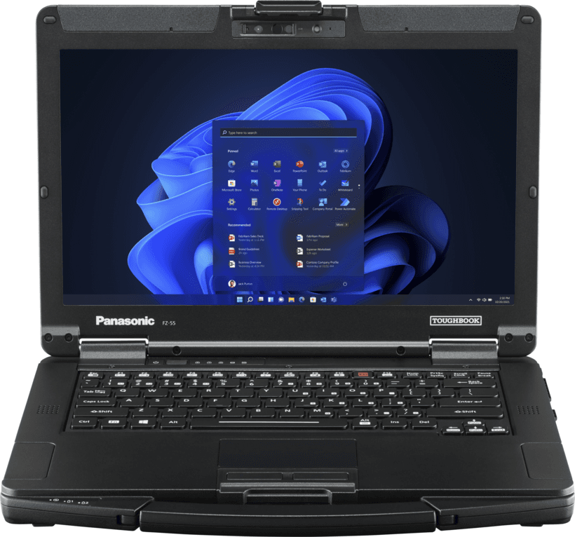 Laptop Panasonic TOUGHBOOK 55 / Core i5 1345U / 16GB DDR4 / 512GB / 14" FHD Touch / Intel Iris Xe Graphics - Zezë/Argjend