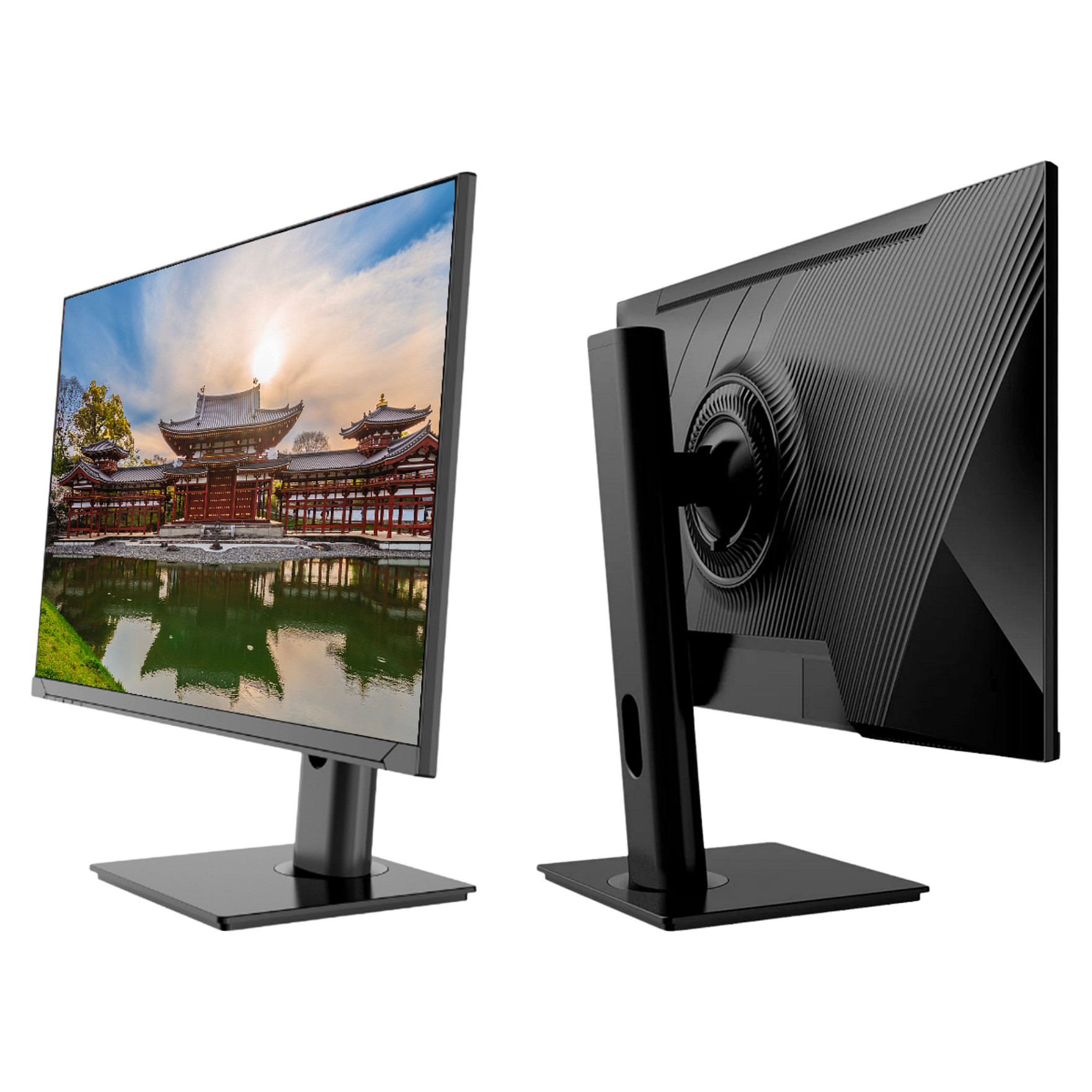 Monitor JapanNext JN-IPS238FHDR-C65W-HSP / 23,8"/ Full HD IPS LED / 75Hz / 14ms / HDMI+DP - Zezë - 9