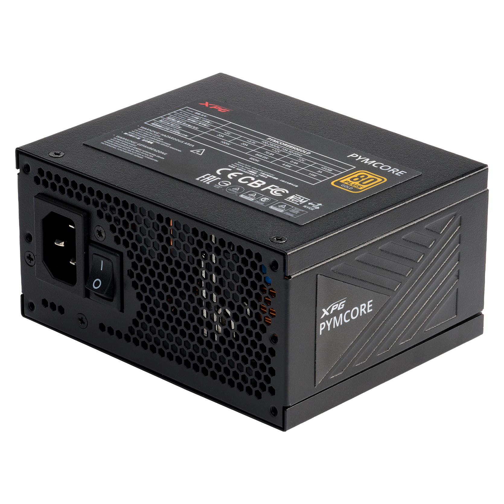 Furnizues Energjie PSU XPG Pymocore 850G SFX / 850W / ATX 3.0 / 80 Plus Gold / Fully Modular - Zezë - 1