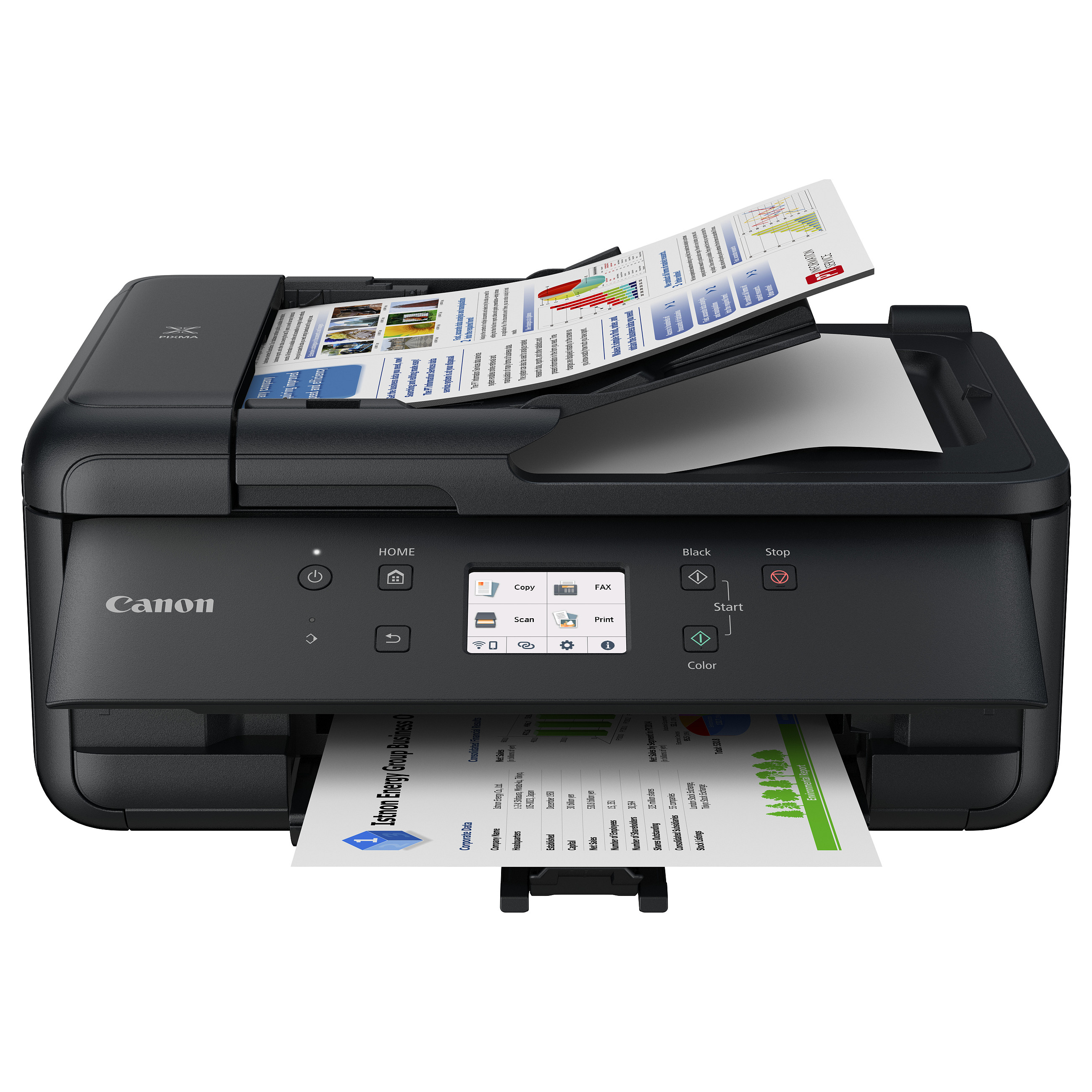 Printer Multifunksional T Canon PIXMA TR7650 WIFI 4in1 / 15ppm- Zezë - 2
