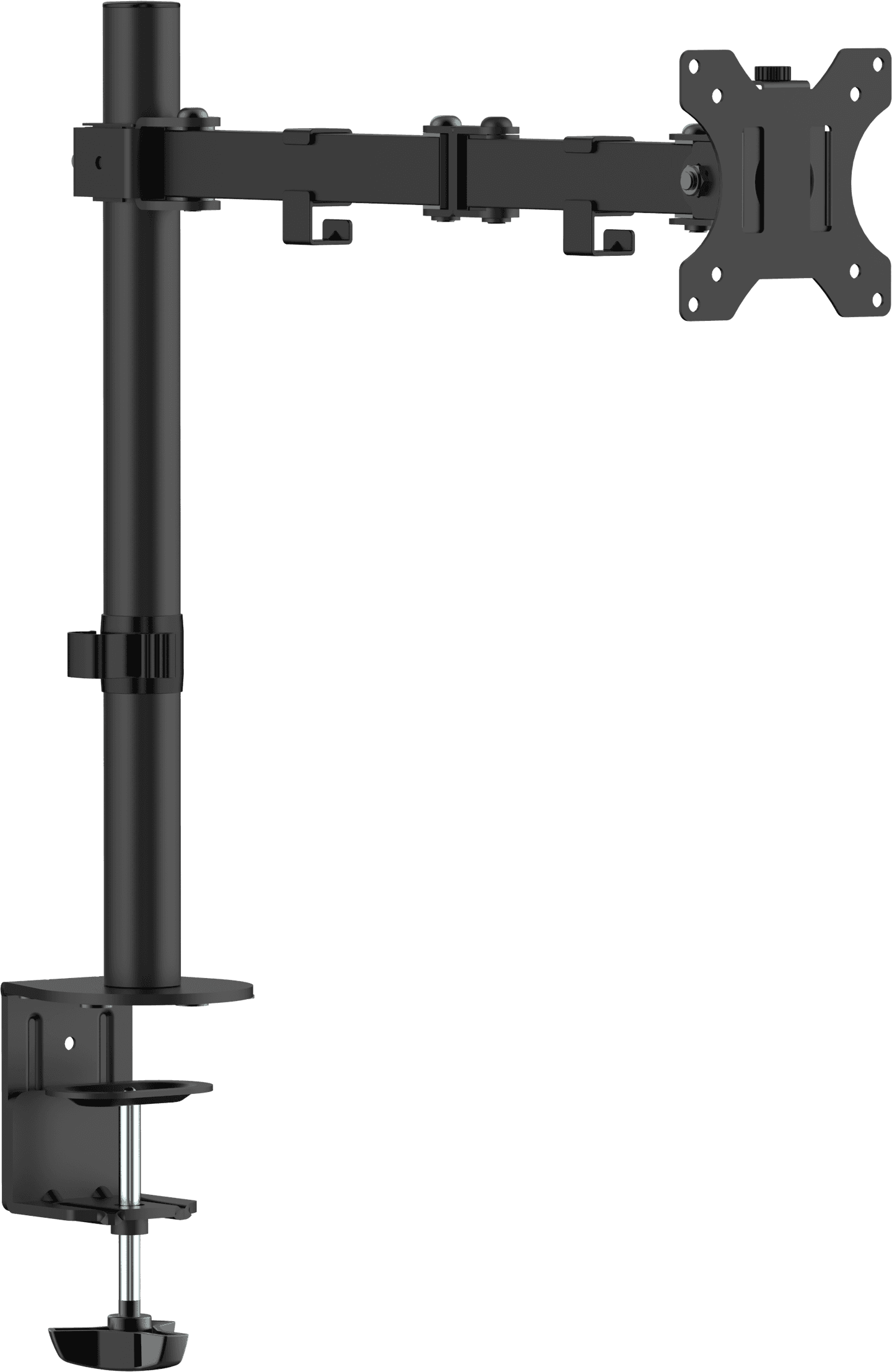 Mbajtëse për Monitor Vision Magic VFM-DP2B, Tavolinë, 13–32", VESA 75×75, 100×100 mm, deri 8 kg - Zezë