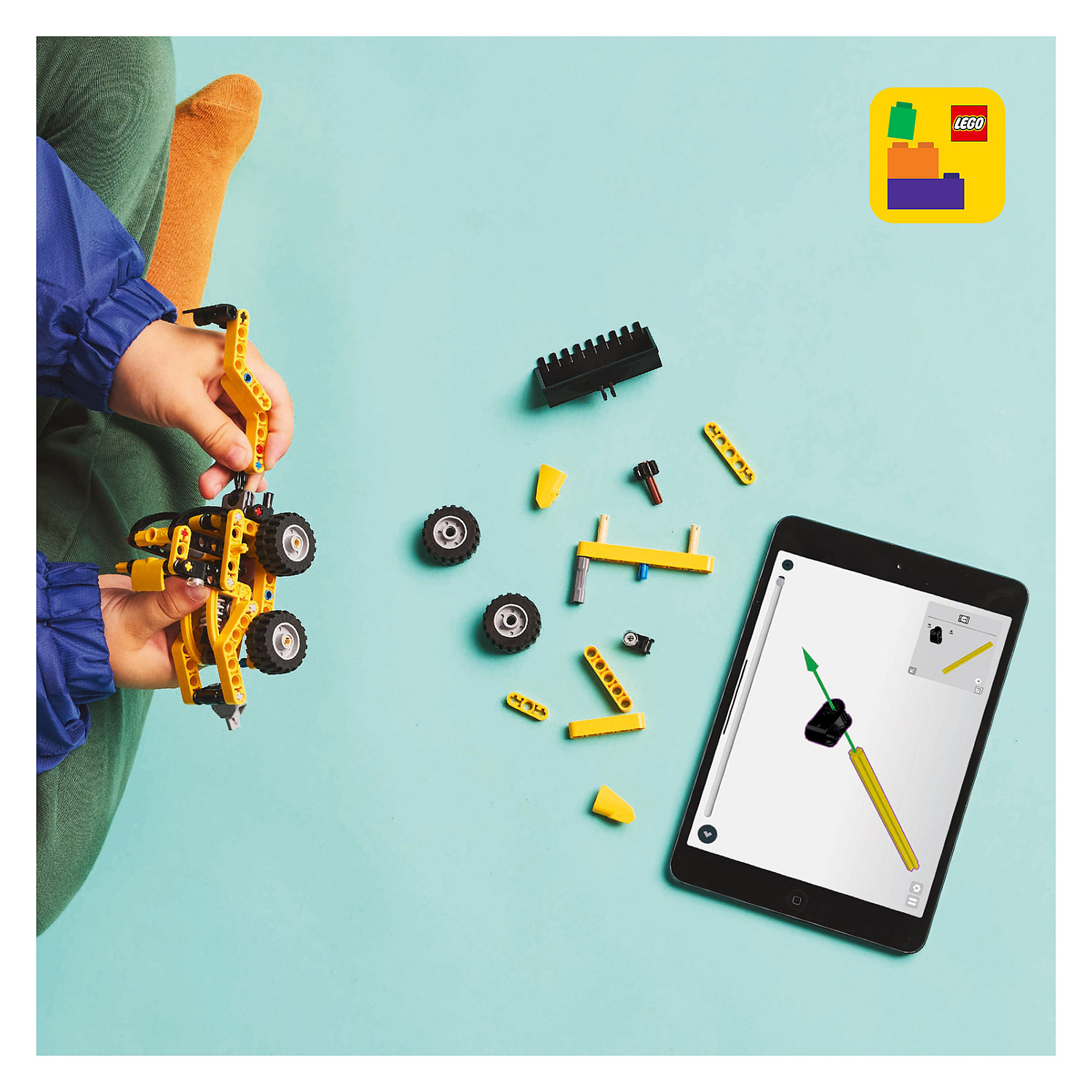 Lego Technic 42197 / Backhoe Loader - 13